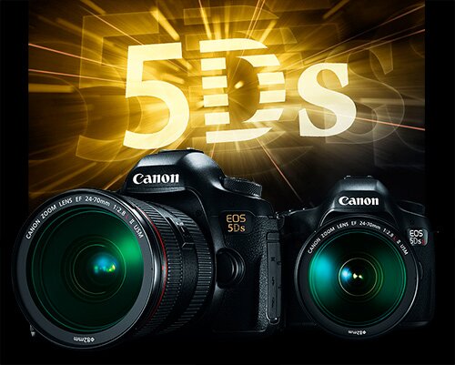 Полнокадровые зеркальные фотоаппараты Canon EOS 5DS и 5DS R